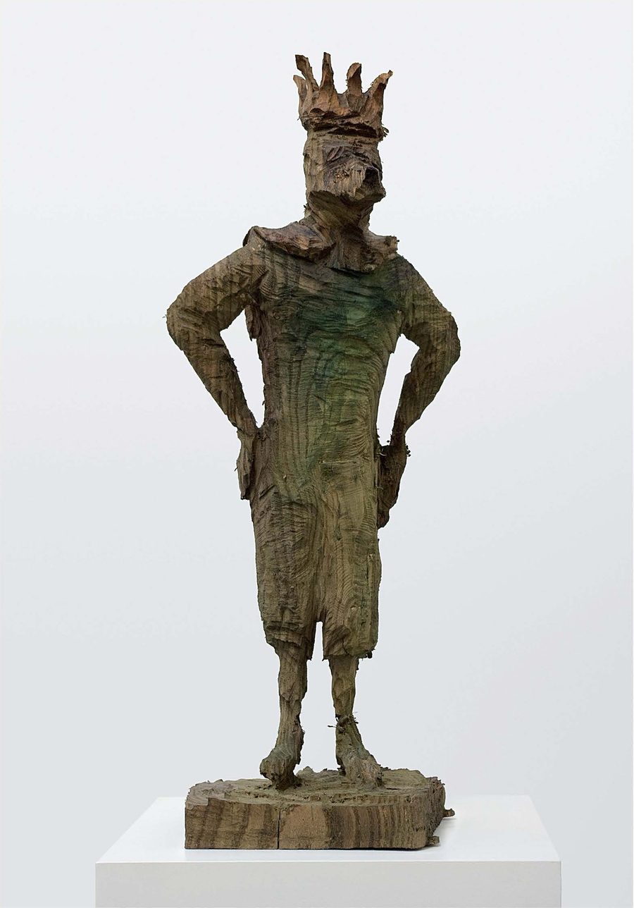 Barbossa — Holzskulptur von Stefan Seitz, 2010, Esche, farbig gefasst