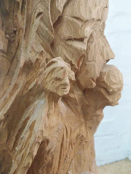 Drifting up — Ansicht 16, Holzskulptur von Stefan Seitz