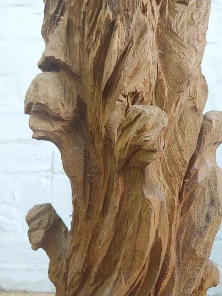 Drifting up — Ansicht 17, Holzskulptur von Stefan Seitz