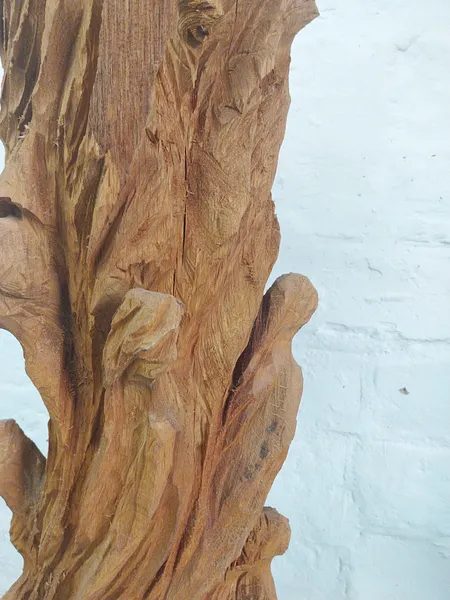 Drifting up — Ansicht 18, Holzskulptur von Stefan Seitz