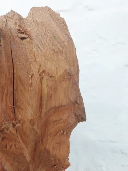 Drifting up — Ansicht 4, Holzskulptur von Stefan Seitz