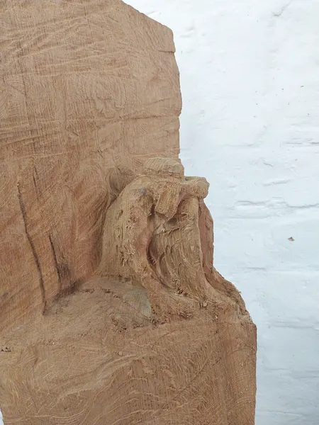 shy. — Vista 11, escultura en madera de Stefan Seitz