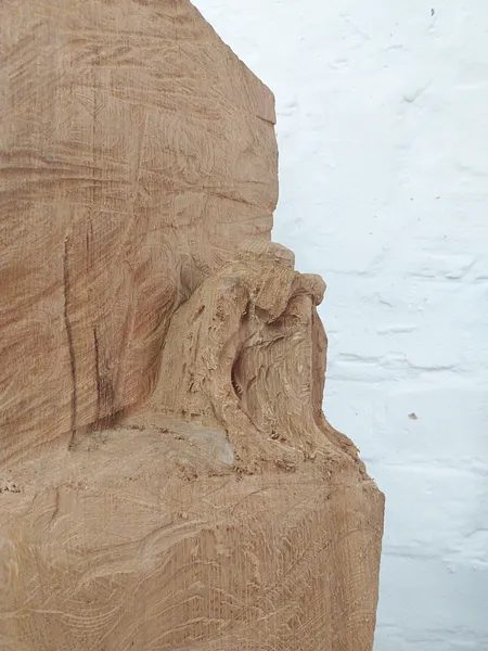shy. — Vista 13, escultura en madera de Stefan Seitz