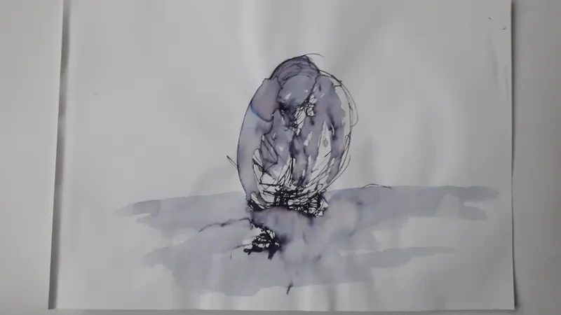 Tuschzeichnung, Stefan Seitz