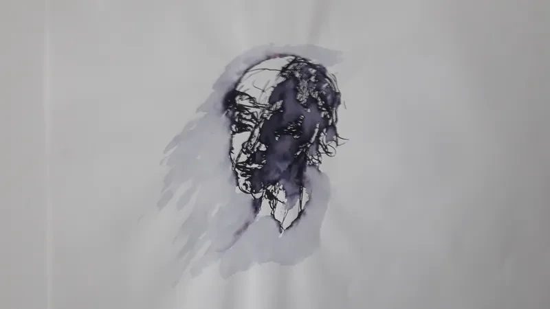 Tuschzeichnung, Stefan Seitz