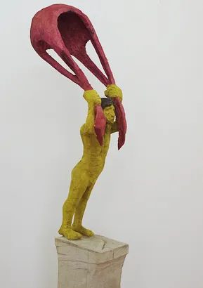 Windplay — Ansicht 6, Holzskulptur von Stefan Seitz